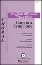 Born in a Symphony SSAA choral sheet music cover